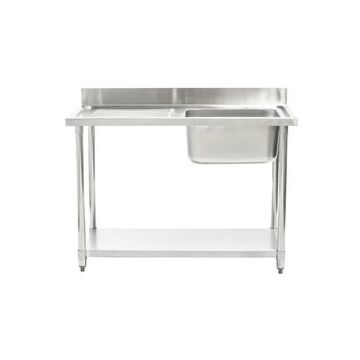 Connecta HEF657 Single Sink Unit Left Hand Drainer