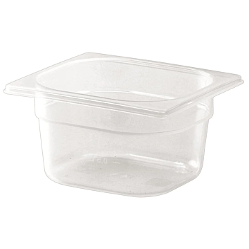 Chefset 1/6 Plastic Gastronorm Container - Pack of 6