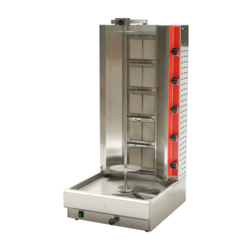 Hamoki KB-5 5 Burner Gas Kebab Machine