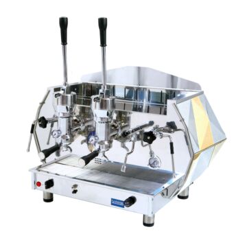 La Pavoni Diamante 2 Group Lever Espresso Machine