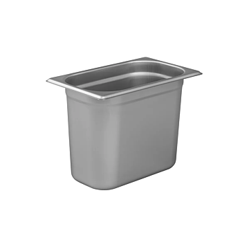 Tefcold 20986 GN 1/4 200mm Stainless Gastronorm Pan