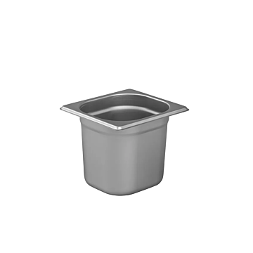 Tefcold 20989 GN 1/6 150mm Stainless Gastronorm Pan