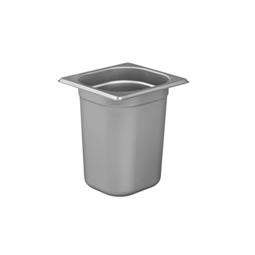 Tefcold 20990 GN 1/6 200mm Stainless Gastronorm Pan