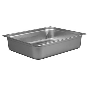 Tefcold 20995 GN 2/1 150mm Stainless Gastronorm Pan