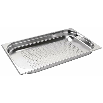 Chefset 1/1 Stainless Steel Perforated Gastronorm Pan