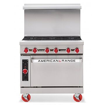 American Range AR6 - 6 Burner Range