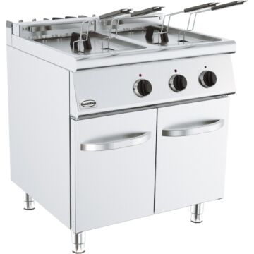 CombiSteel 7178.0525 Twin Tank Electric Fryer - 2 x 18L