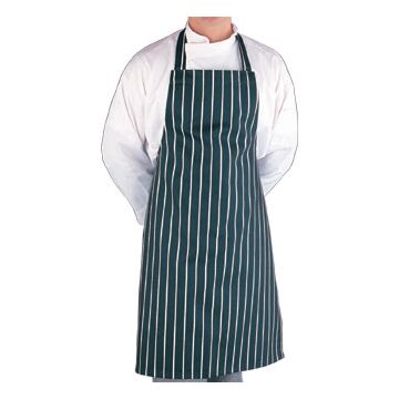 Whites Bib Apron (Butchers Blue & White Stripe) A530