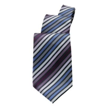 Chef Works A872 Blue Striped Tie