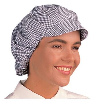 Whites B257 Check Peaked Hat