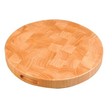 Vogue Round Wooden Chopping Board