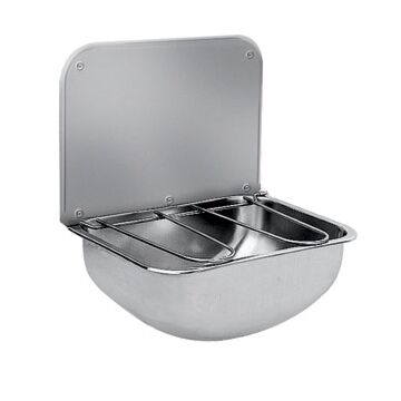 KWC DVS WB440C Stainless Steel Wall Mounted Bucket Sink - CB039