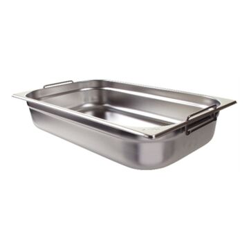 Stainless Steel Gastronorm Pan With Handles - 1/1 Size