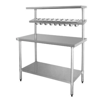 Vogue CB908 Stainless Steel Prep Station