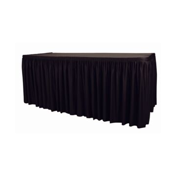 Table Top Cover & Skirting - Plisse Style - CD397