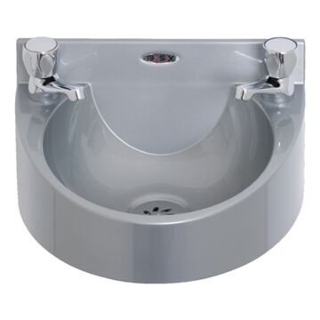 Basix Grey Polycarbonate Wash Hand Basin - CE986