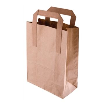 CF592 Recycled Brown Paper Bags - Large