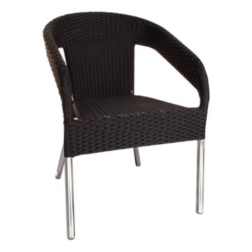 Bolero CG223 Wicker Wraparound Bistro Chair