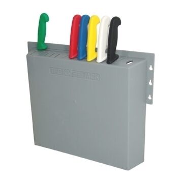 Hygiplas D718 Plastic Knife Wall Rack