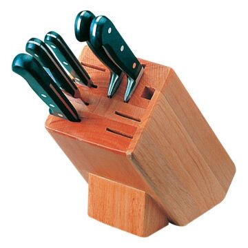 Vogue D738 Wooden Knife Block