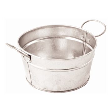 Round Steel Bucket - DM214