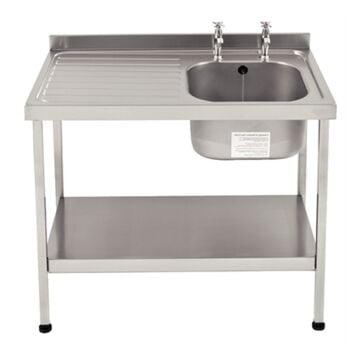 Stainless Steel Sink (Fully Assembled) DN601