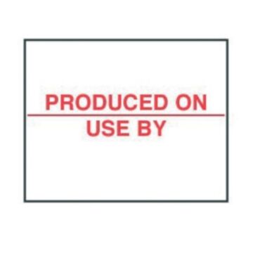 J330 Produced On Labels