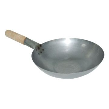 Vogue K299 Mild Steel Round Base Wok