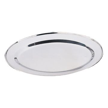 Olympia Stainless Steel Oval Serving Tray