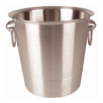 Olympia Wine Bucket - Brushed Stainless Steel