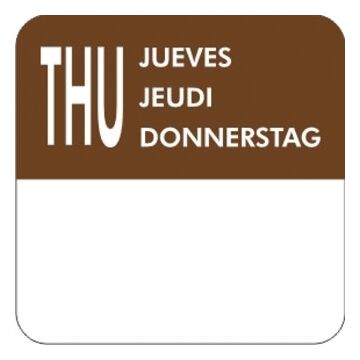 Vogue L934 Colour Coded Food Labels