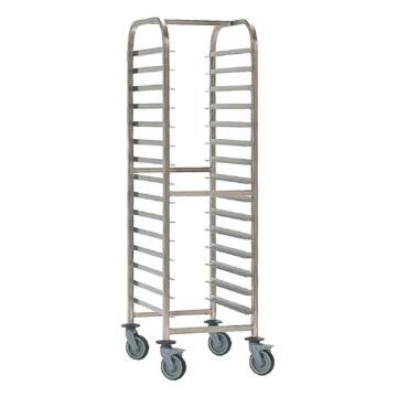 Bourgeat P059 Patisserie Racking Trolley - 15 Shelves
