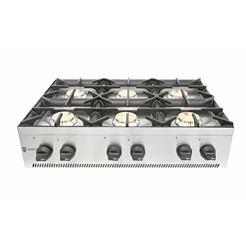Parry AG6H / AG6HP 6 Hob Gas Boiling Top