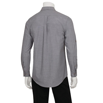 Grey BB066 Chambray Shirt
