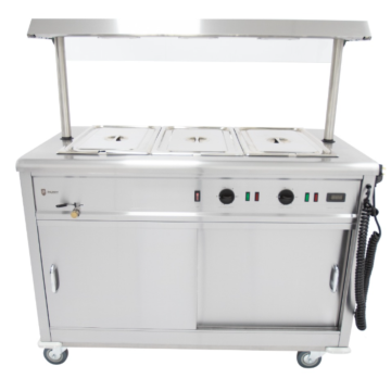 Parry MSB12G Bain Marie Top Hot Cupboard With Gantry