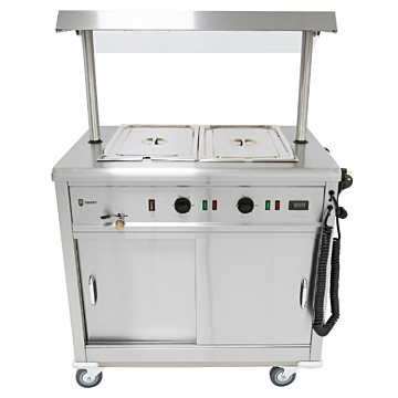 Parry MSB9G Bain Marie Top Hot Cupboard With Gantry