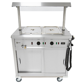 Parry MSB9G Bain Marie Top Hot Cupboard With Gantry