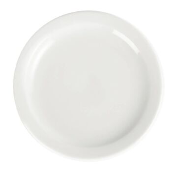 Olympia CB488 Whiteware Narrow Rim Plates