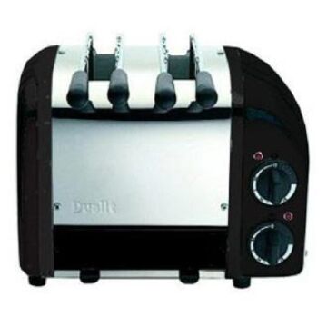 Dualit CD368 2 Slice Vario Sandwich Toaster Black 21100