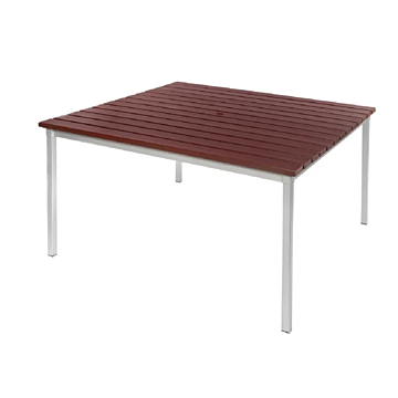 Enviro Square Walnut Effect Faux Wood Table - CK811