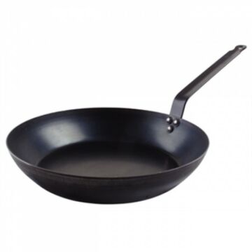 De Buyer Heavy Duty Blue Steel Frying Pans