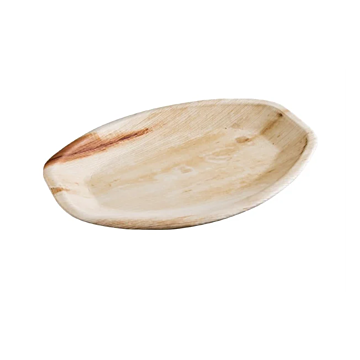 Fiesta Green DK382 Biodegradable Palm Leaf Oval Plates