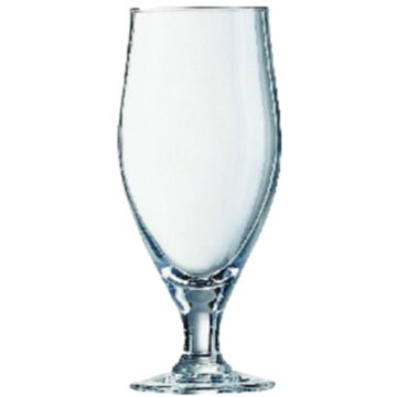 Arcoroc DL198 Nucleated Stemmed Beer Glasses