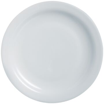 Arcoroc DP061 Opal Hoteliere Narrow Rim Plates