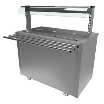 Moffat DR408 Versicarte Pro Hot Food Service Counter With Bain Marie VC3BM