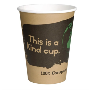 Fiesta Green DS05CC8 Compostable Coffee Cups - 8oz Single Wall