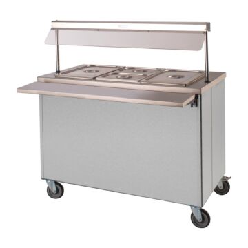 Moffat DT596 Mobile Hot Cupboard with Dry Heat Bain Marie 3FBM