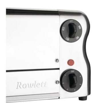 Rowlett CH181 Esprit 4 Slot Toaster Chrome w/2x Additional Elements & Sandwich Cage