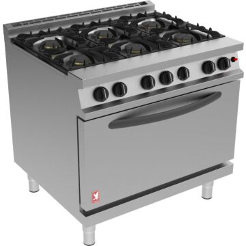 Falcon G3101D Dominator Plus 6 Burner Gas Range