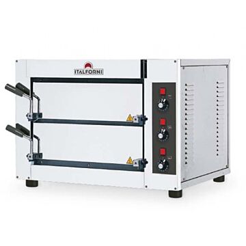 Italforni Fast 50 Twin Deck Electric Pizza Oven
